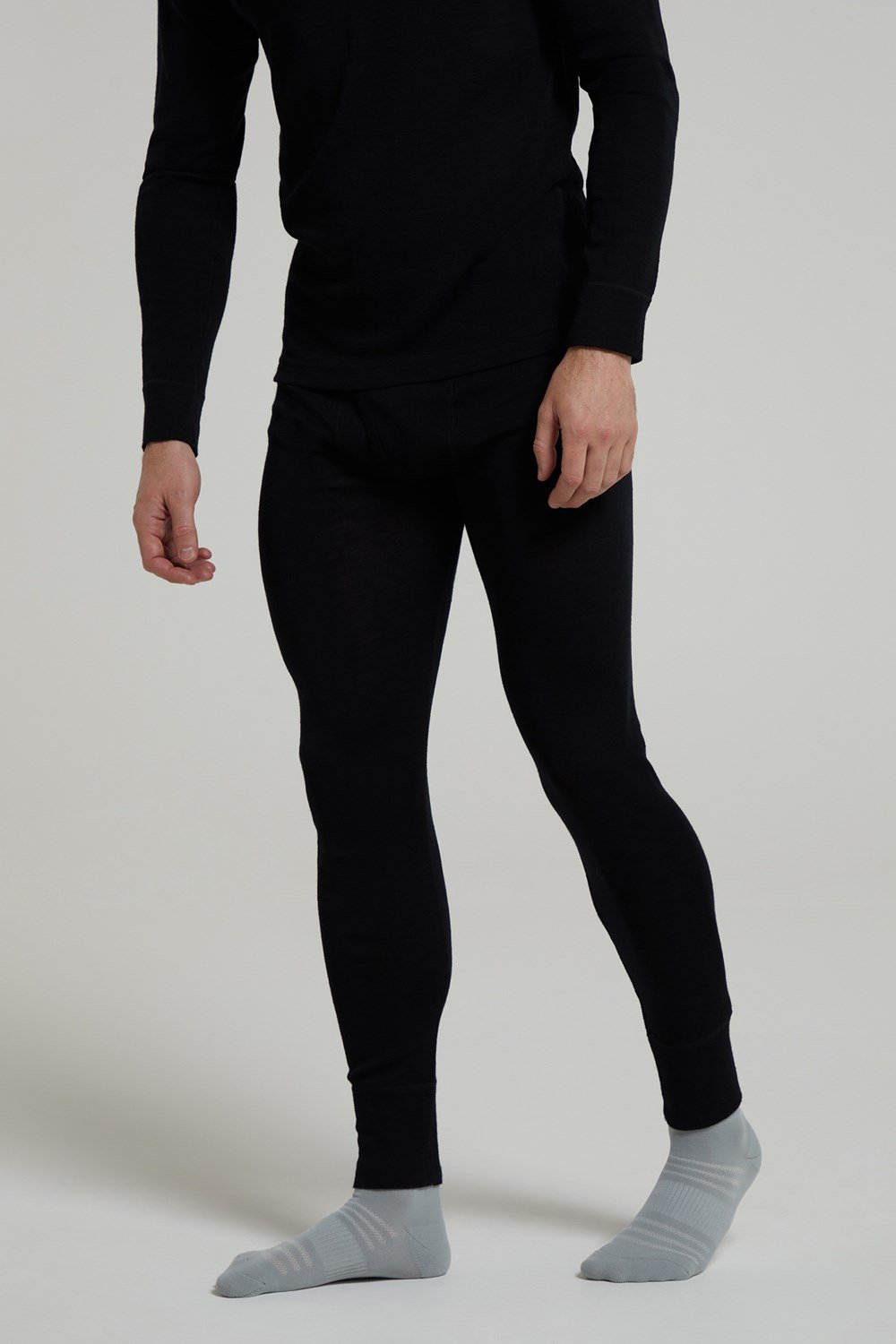 Mountain Warehouse Men's Merino Base Layer bottom Trousers Warm Thermal Leggings