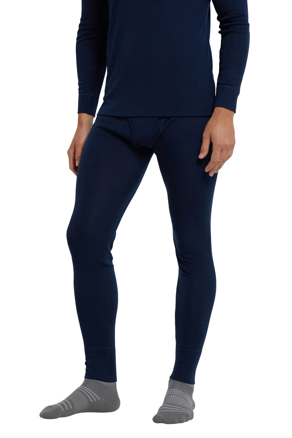 Mountain Warehouse Men's Merino Base Layer bottom Trousers Warm Thermal Leggings - Picture 72 of 83