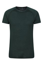 Camiseta Térmica Summit II Hombre Verde Oscuro