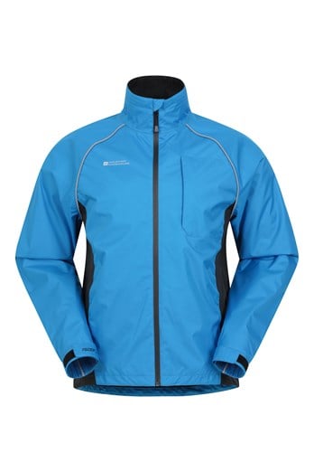 Adrenaline Mens Iso-Viz Waterproof Jacket Blue