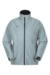 Adrenaline II Mens Iso-Viz Waterproof Jacket Silver