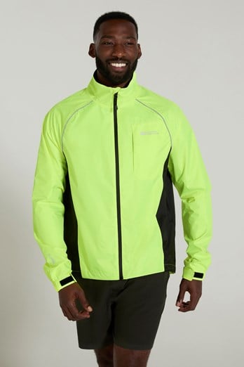 Adrenaline Mens Iso-Viz Waterproof Jacket Yellow