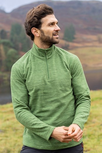 Snowdon II Mens Fleece Bright Green