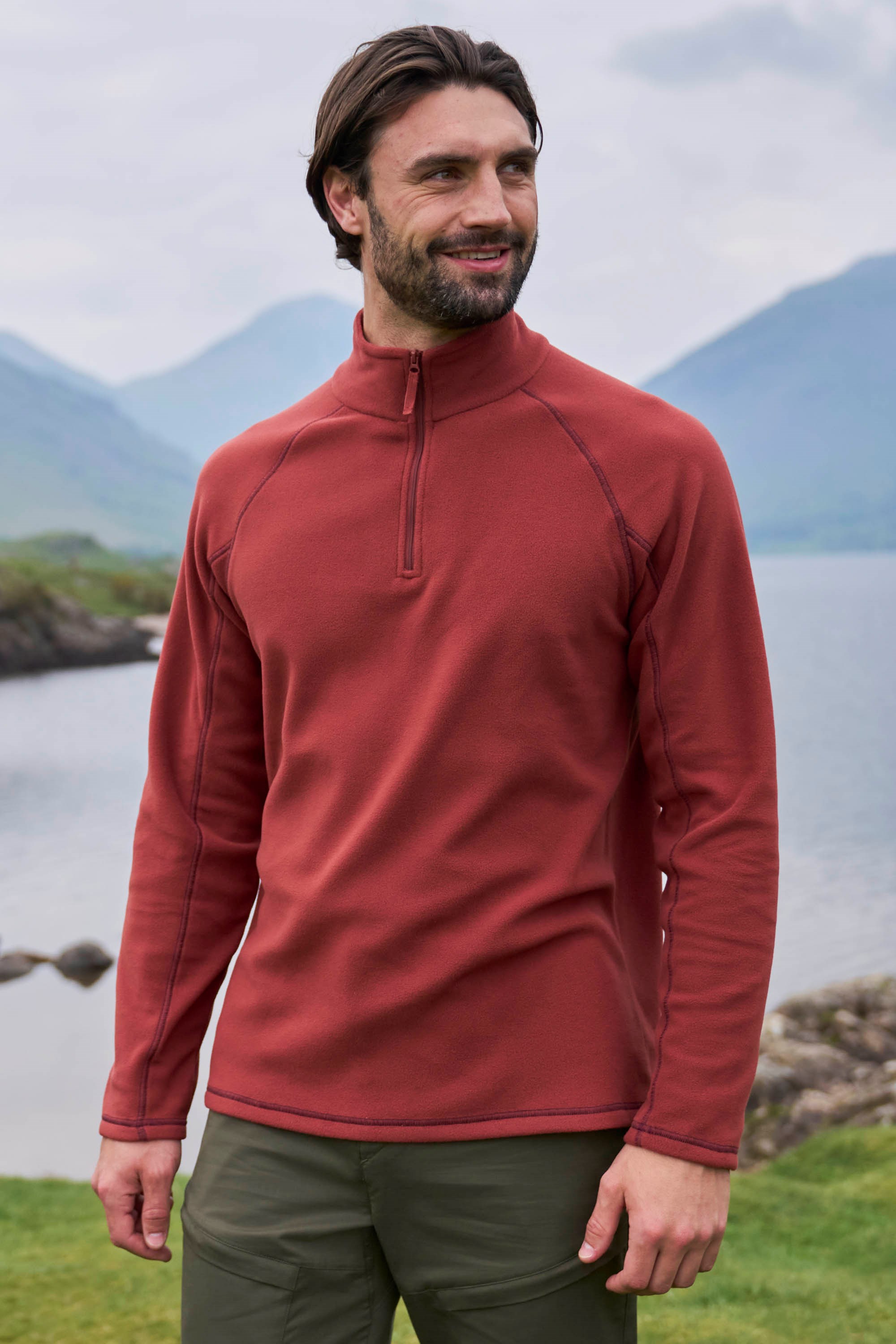 Mountain warehouse half zip fleece shop