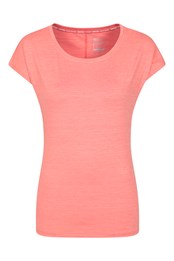 Panna II UV-T-Shirt für Damen Korallenrot