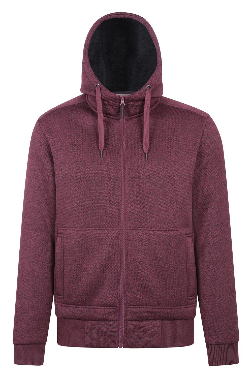 Mountain Warehouse Nevis Herren Hoodie mit Fellfutter weiches Fleece warm Sweatshirt - Bild 51 von 79