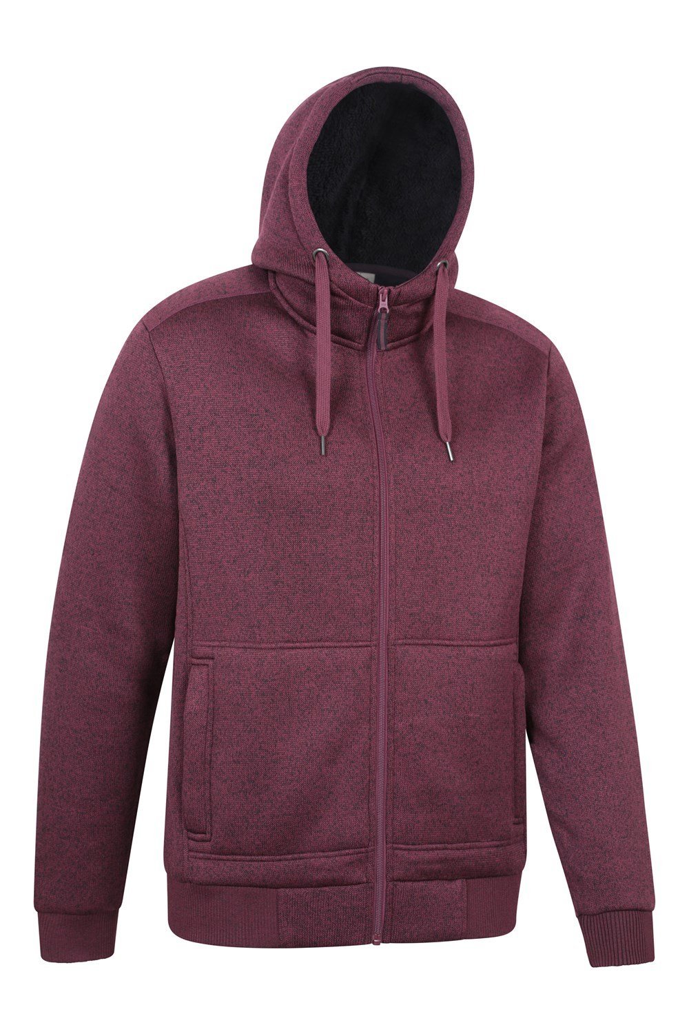 Mountain Warehouse Nevis Herren Hoodie mit Fellfutter weiches Fleece warm Sweatshirt - Bild 52 von 79