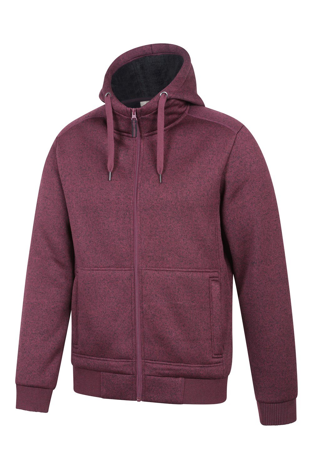Mountain Warehouse Nevis Herren Hoodie mit Fellfutter weiches Fleece warm Sweatshirt - Bild 54 von 79