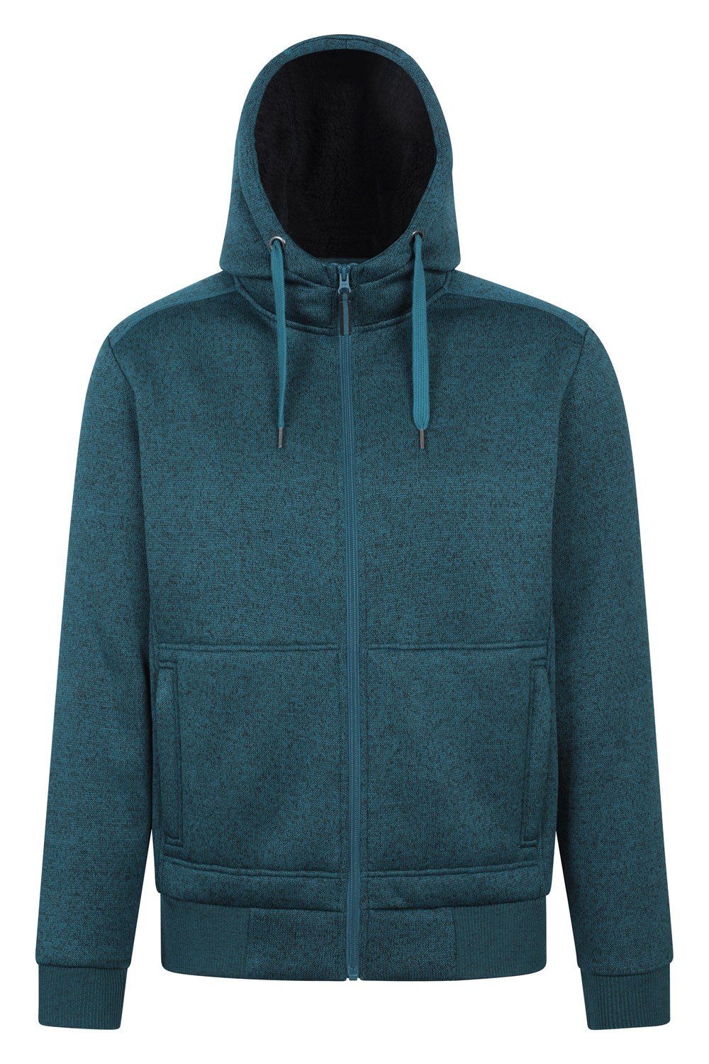 Mountain Warehouse Nevis Herren Hoodie mit Fellfutter weiches Fleece warm Sweatshirt - Bild 62 von 79