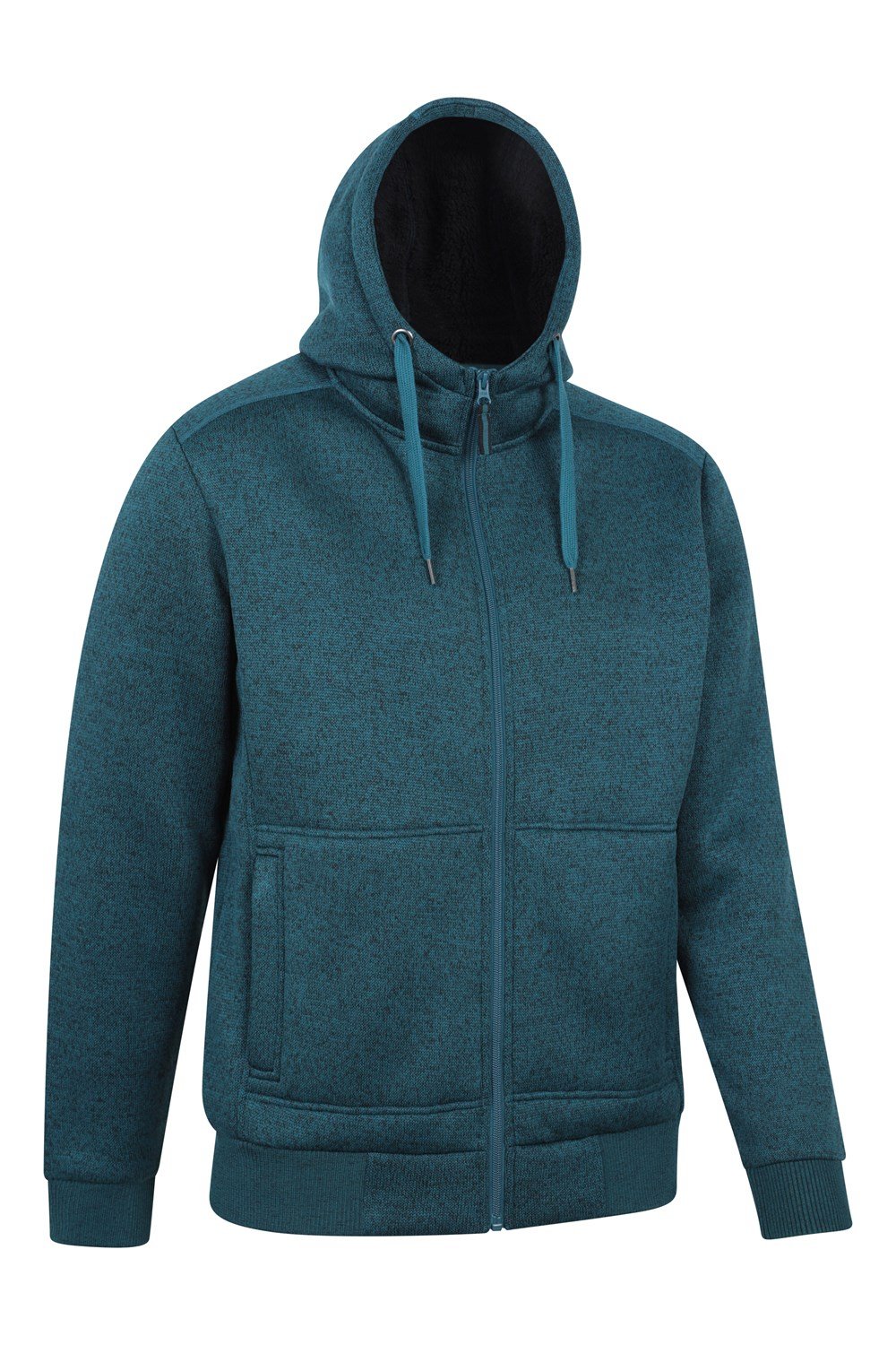 Mountain Warehouse Nevis Herren Hoodie mit Fellfutter weiches Fleece warm Sweatshirt - Bild 63 von 79