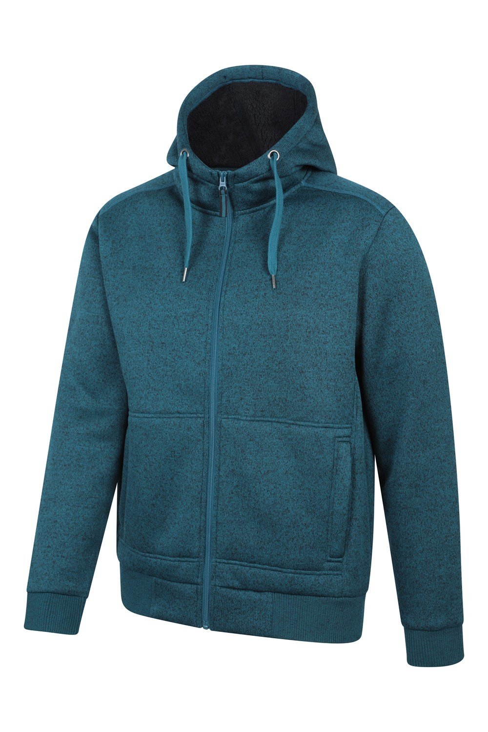 Mountain Warehouse Nevis Herren Hoodie mit Fellfutter weiches Fleece warm Sweatshirt - Bild 65 von 79