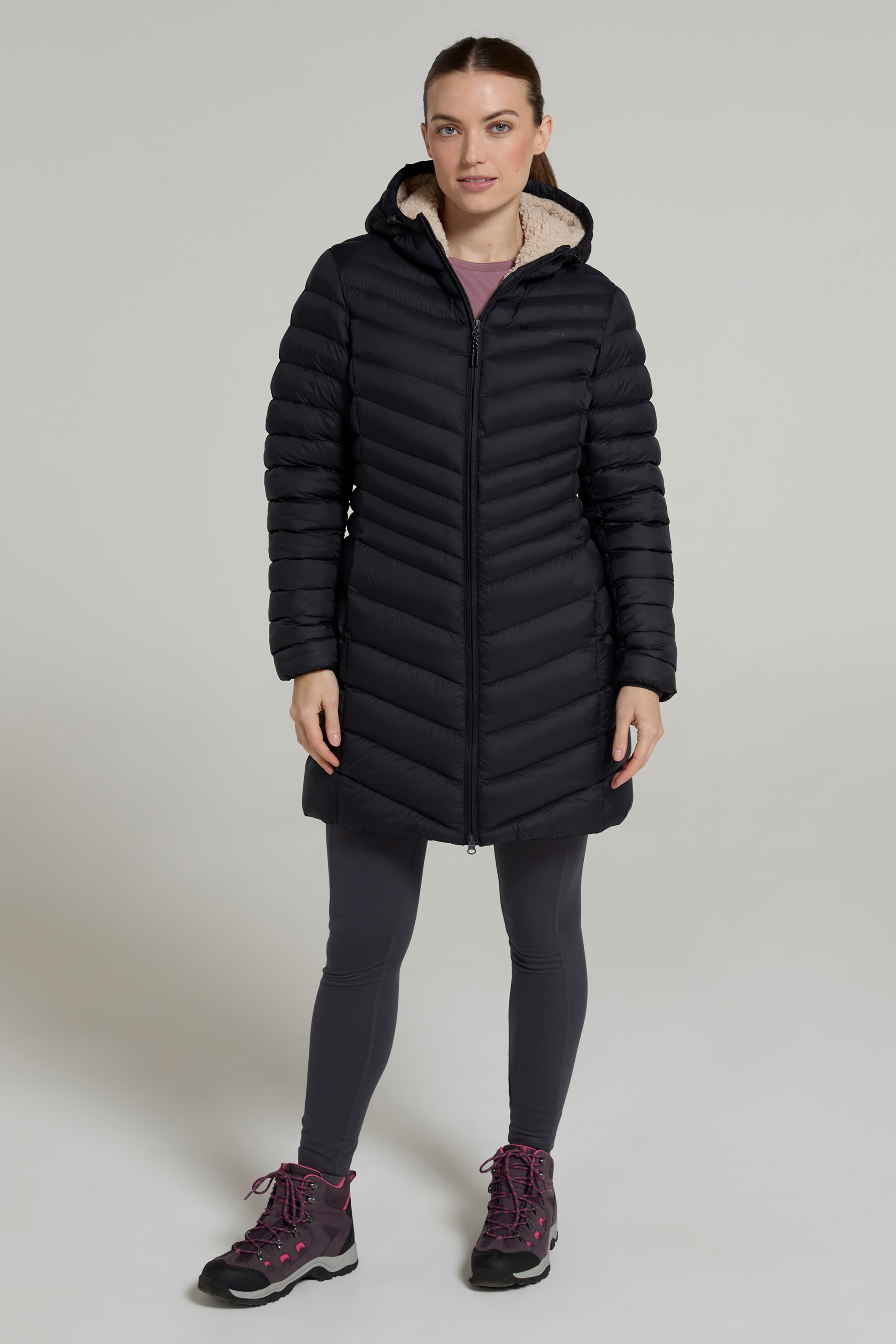 Florence Womens Fur Lined Insulated Jacket