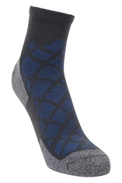 Performance Merino Mens Ankle Socks Charcoal