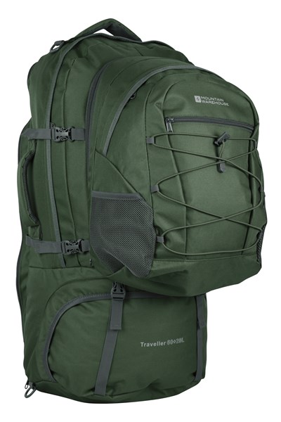 Traveller 60L 20L Backpack - Green