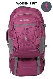Traveller 60L 20L Backpack Purple