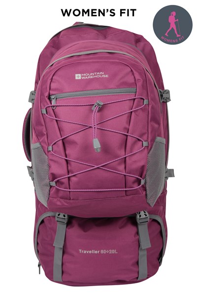 Traveller 60L 20L Backpack - Purple