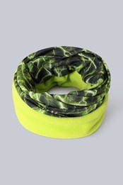 Frosted Mens Neck Gaiter Lime