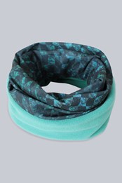 Animal Frosted Cache-cou Homme Bleu Teal