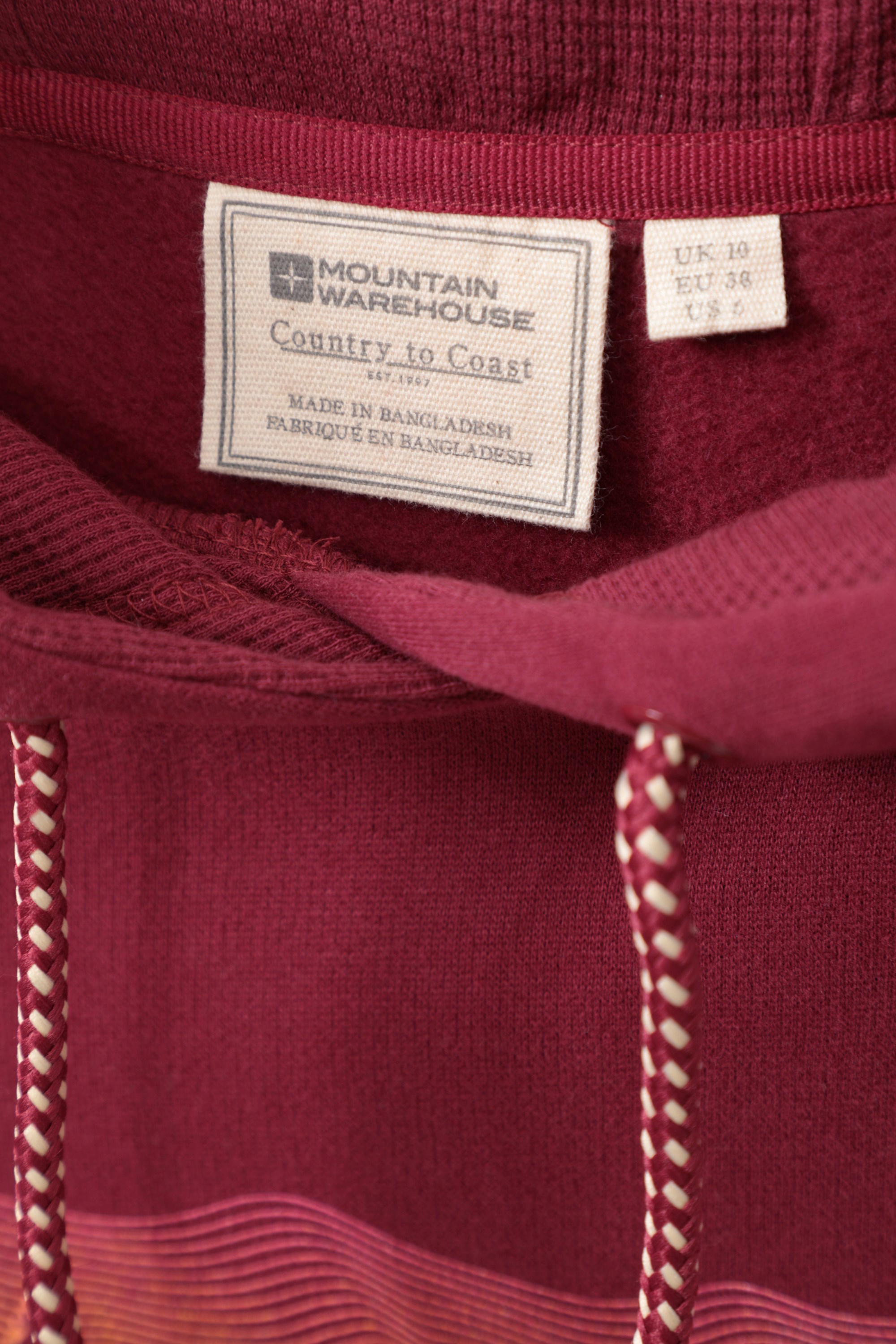 Ombre Mountains Womens Hoodie