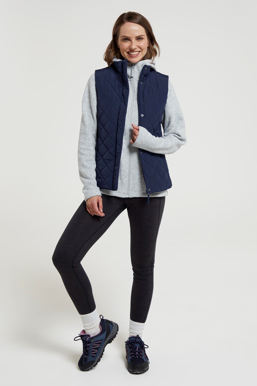 Mountain Warehouse Braila Women's Gilet Quilted Water Resistant Ladies Jacket - Picture 14 of 110