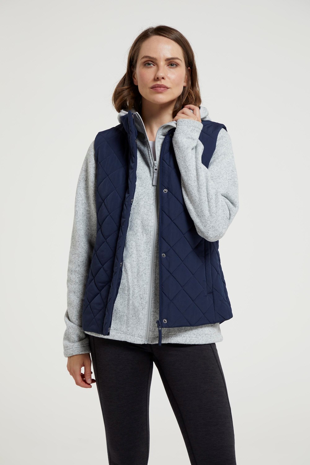 Mountain Warehouse Braila Women's Gilet Quilted Water Resistant Ladies Jacket - Picture 16 of 110