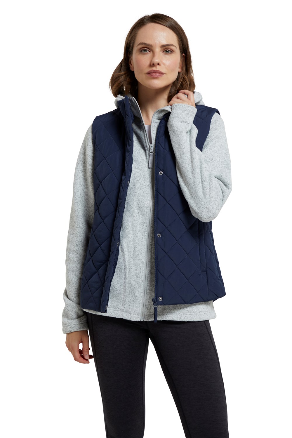 Mountain Warehouse Braila Women's Gilet Quilted Water Resistant Ladies Jacket - Picture 22 of 110