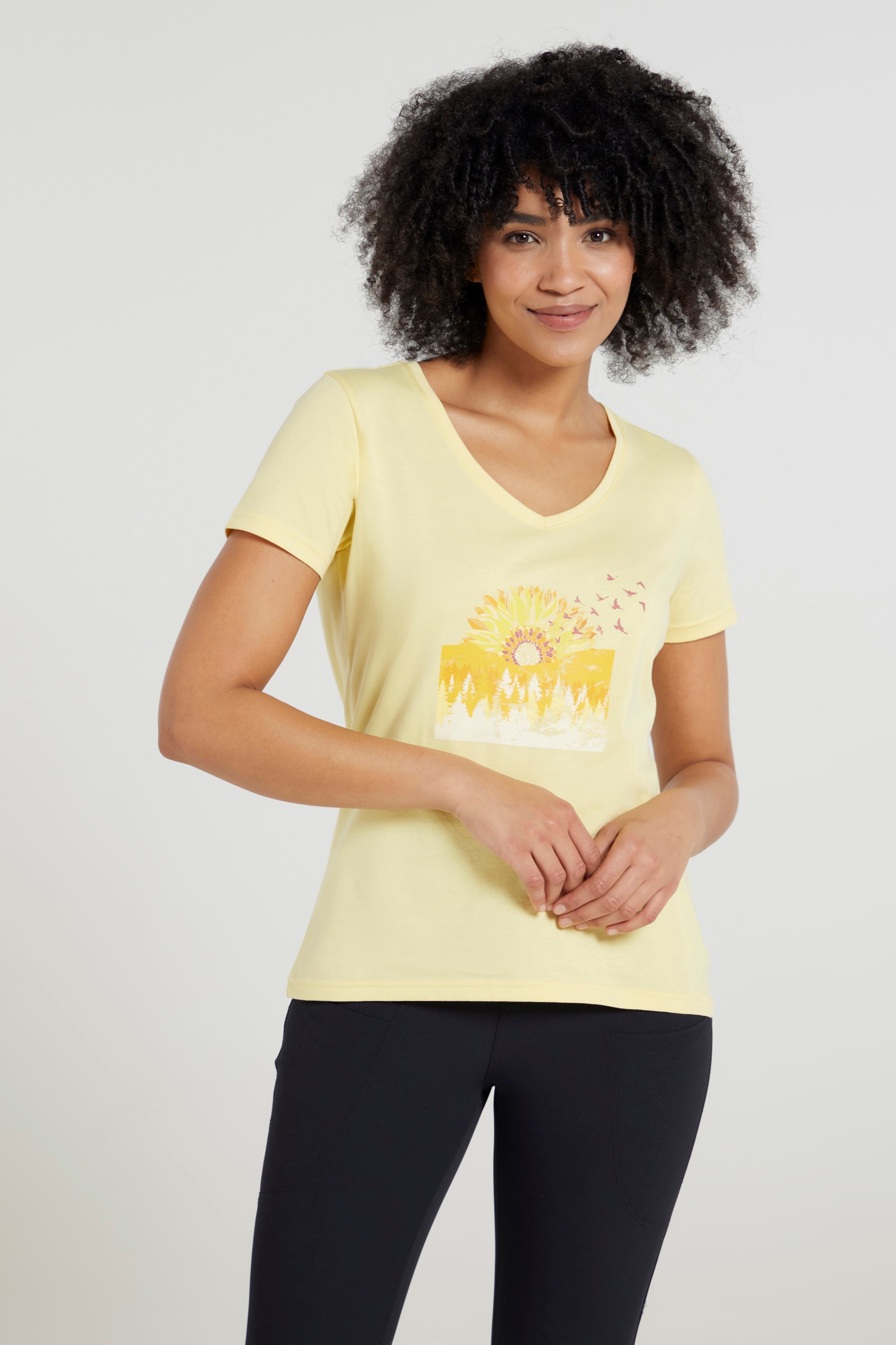Sunflower Womens Printed T-Shirt