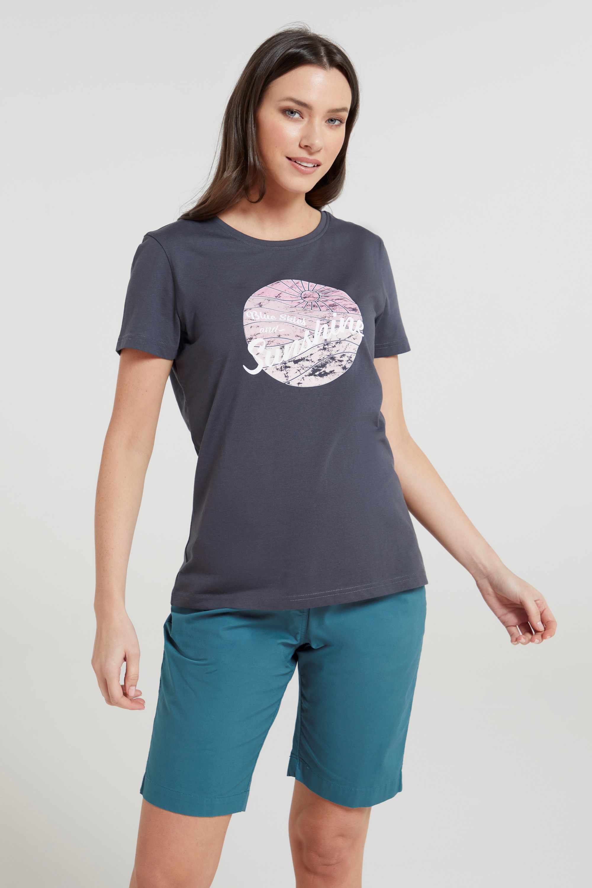 Blue Skies Womens Organic T-Shirt