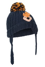 Woodland Character Kids Trapper Hat Navy
