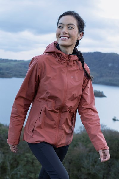 Vancouver II Womens Waterproof Jacket - Orange