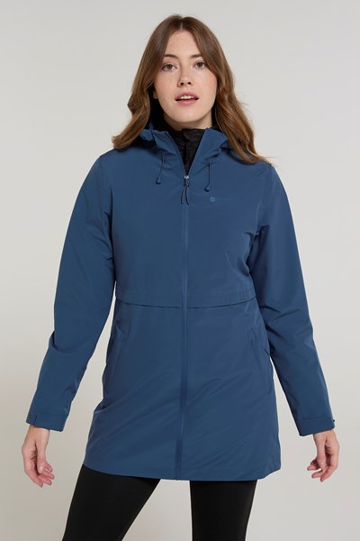 Hilltop II Womens Waterproof Jacket - Blue