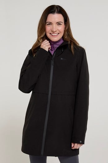 Hilltop II Womens Waterproof Jacket Jet Black