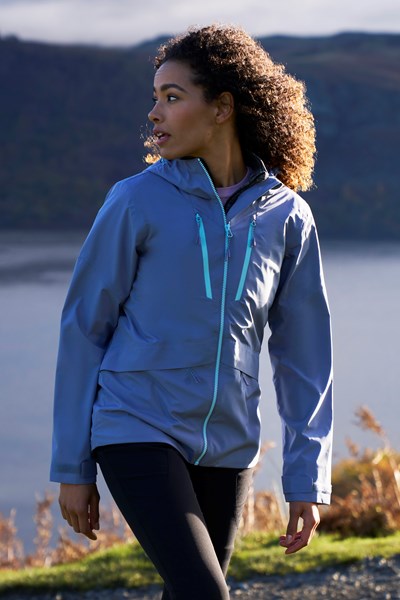 Tokyo Womens Waterproof Jacket - Blue