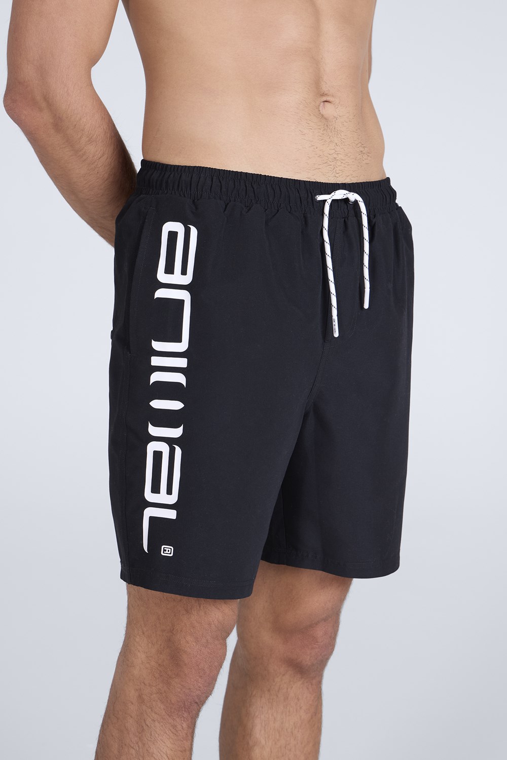 Pantalones cortos de tabla para hombre Animal Deep Dive ligeros surf natación medio pantalón - Imagen 13 de 64