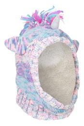 Character Kids Fleece Lined Balaclava Purple
