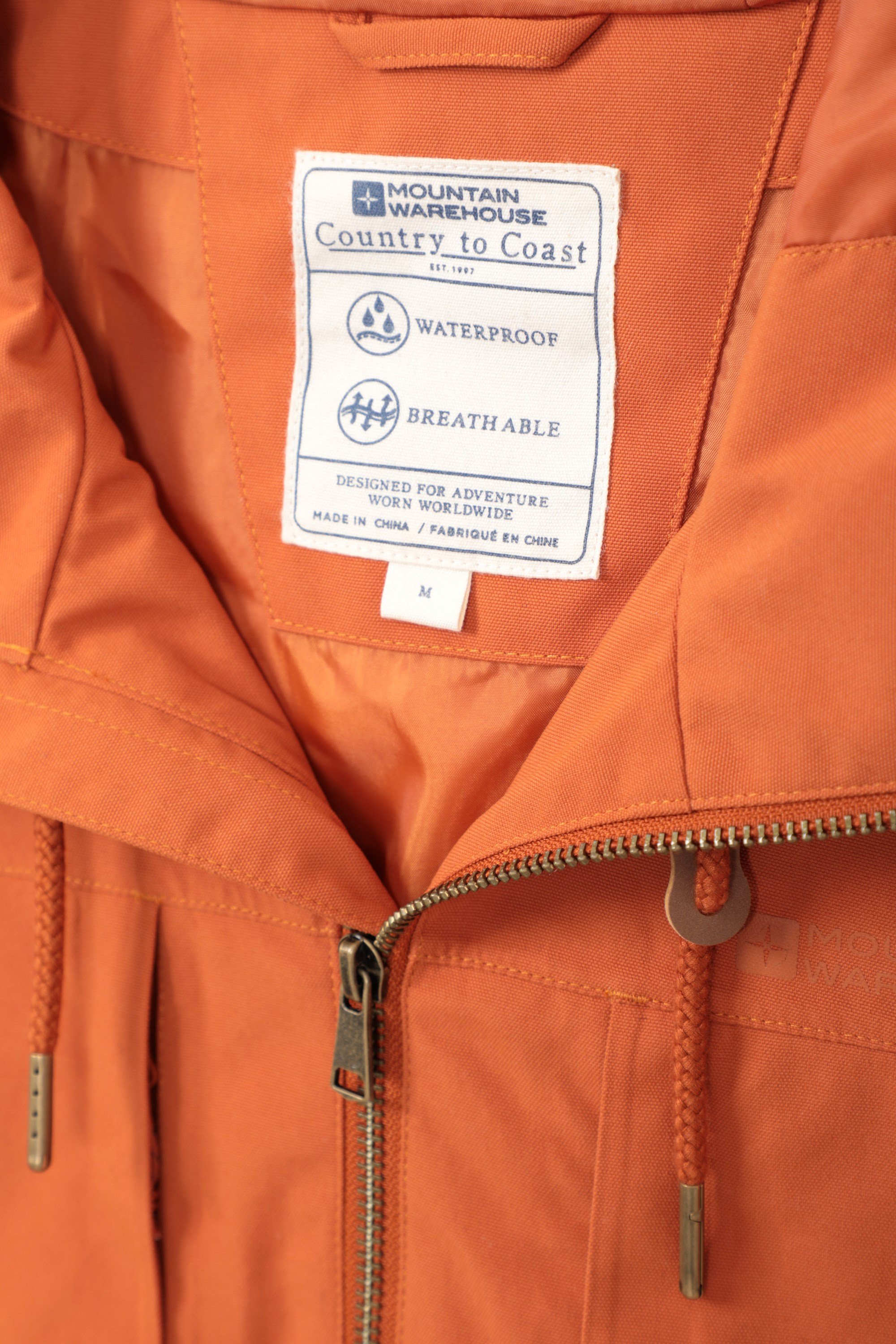 Mountain warehouse orange outlet jacket