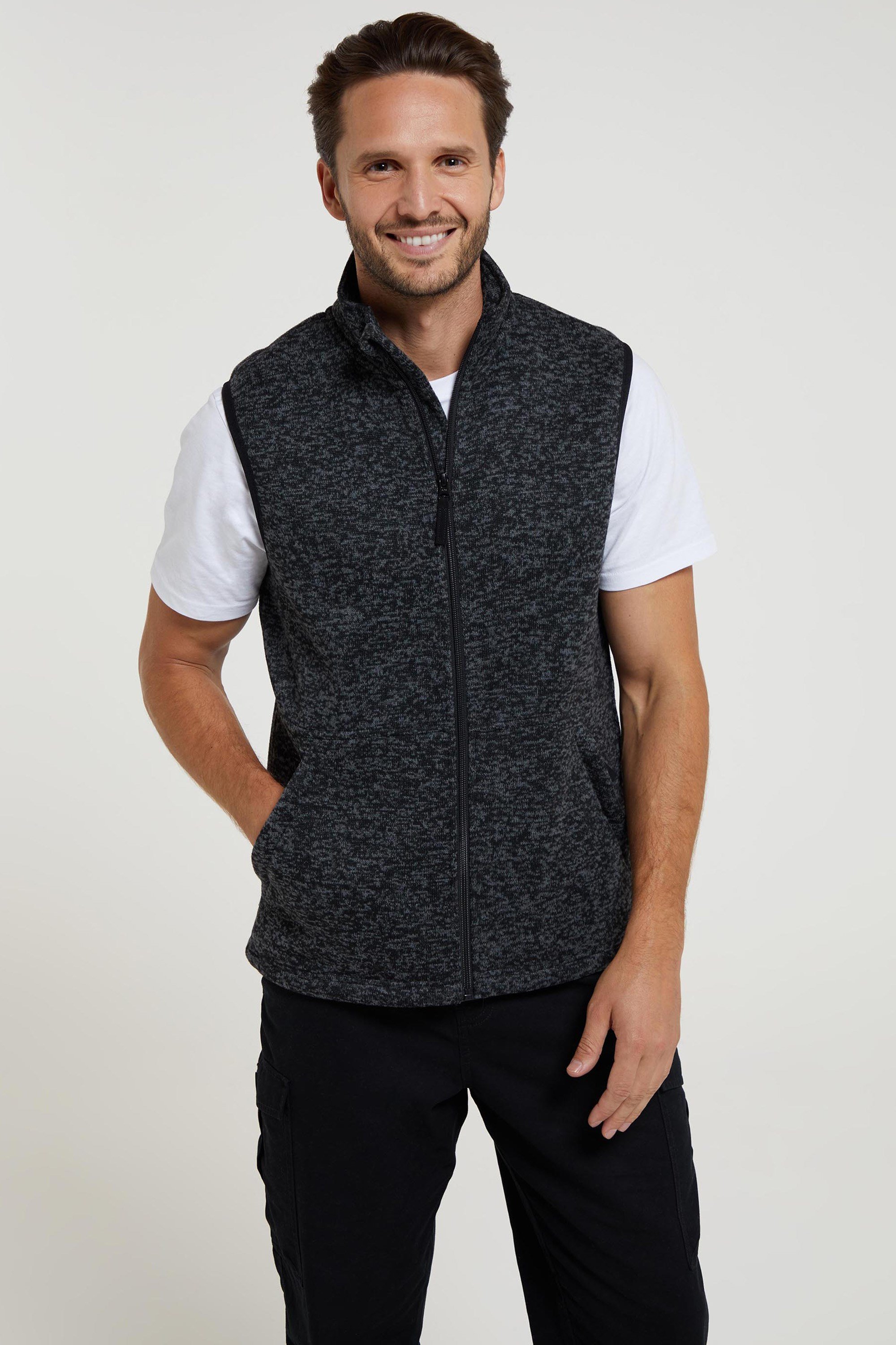 Men's sleeveless shop fleece gilet