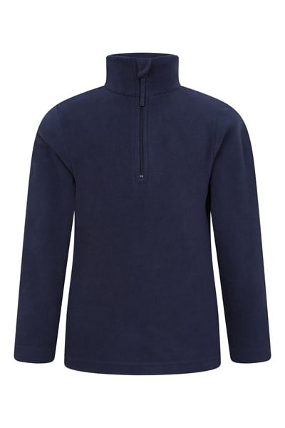 Camber II Kids Half-Zip Fleece - Blue