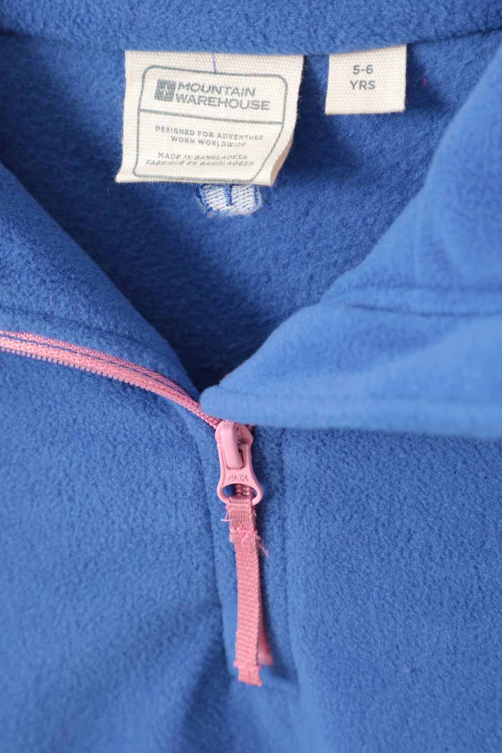 Mountain Warehouse Camber Kids Fleece Jacket Soft Lightweight Anti Pill