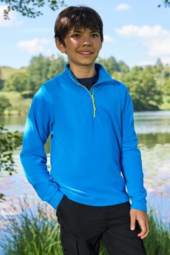 Camber II Kids Half-Zip Fleece Cobalt