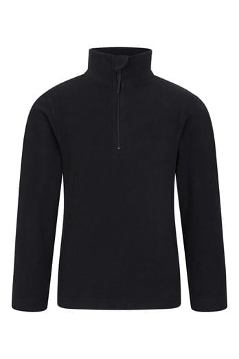 Camber II Kids Half-Zip Fleece Jet Black