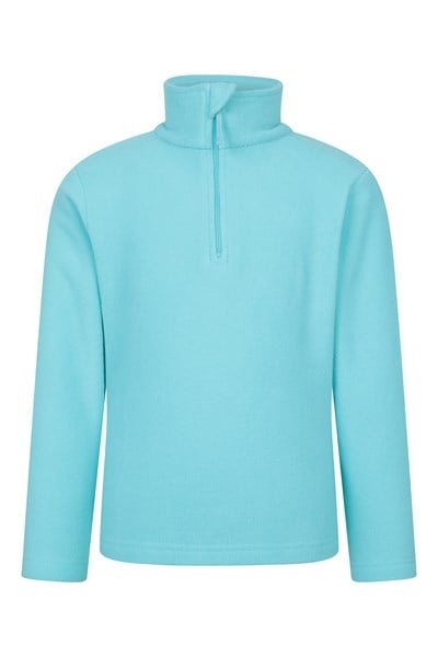 Camber II Kids Half-Zip Fleece - Blue