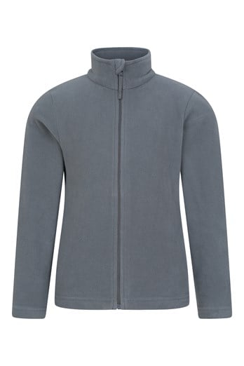 Camber II Kids Full-Zip Fleece Medium Grey