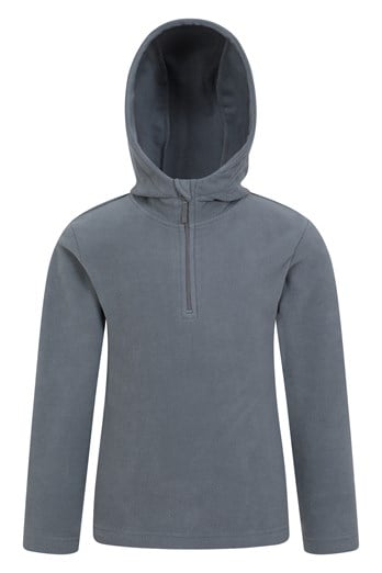 Camber II Kids Fleece Hoodie Grey