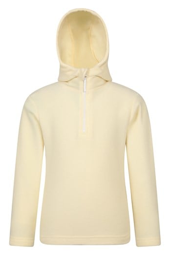 Camber II Kids Fleece Hoodie Pale Yellow