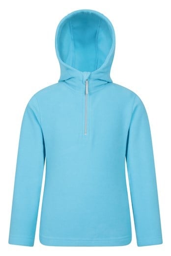 Camber II Kids Fleece Hoodie Turquoise