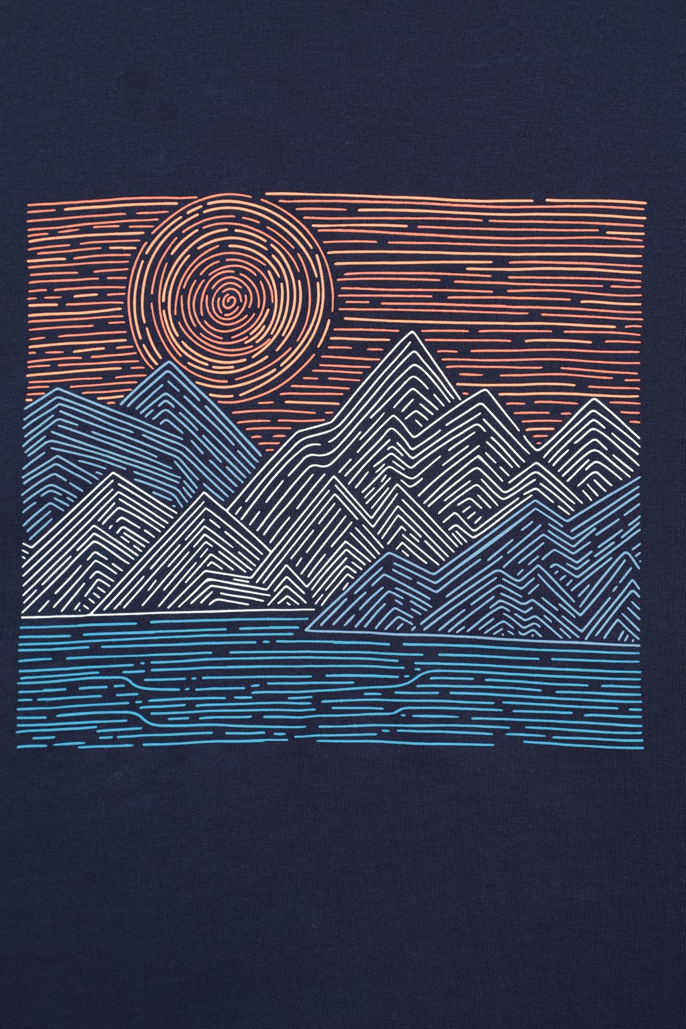 Mountain Warehouse Men's Tidal Wave T-Shirt Cotton Tee Short Sleeve Top - Picture 23 of 31