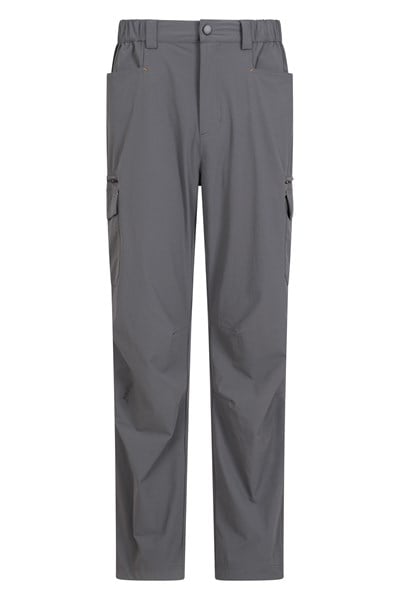 Oak Mens Ripstop Trousers - Grey