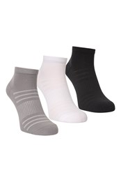 Arch Support Trainer Sock 3-Pack Black