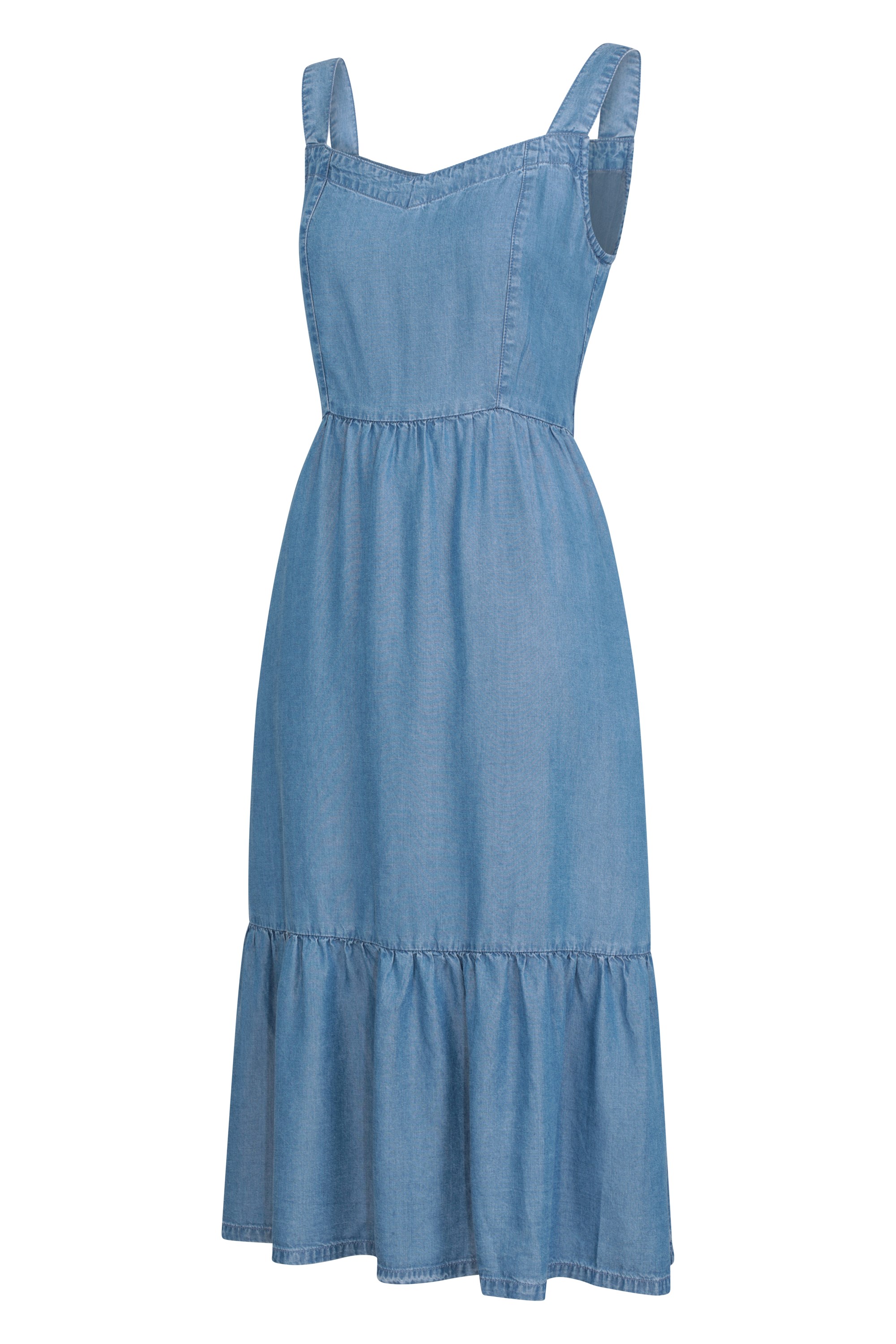 Warehouse chambray midi dress outlet